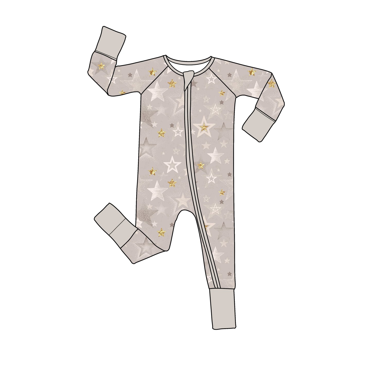 Preorder Bamboo Zippy Romper