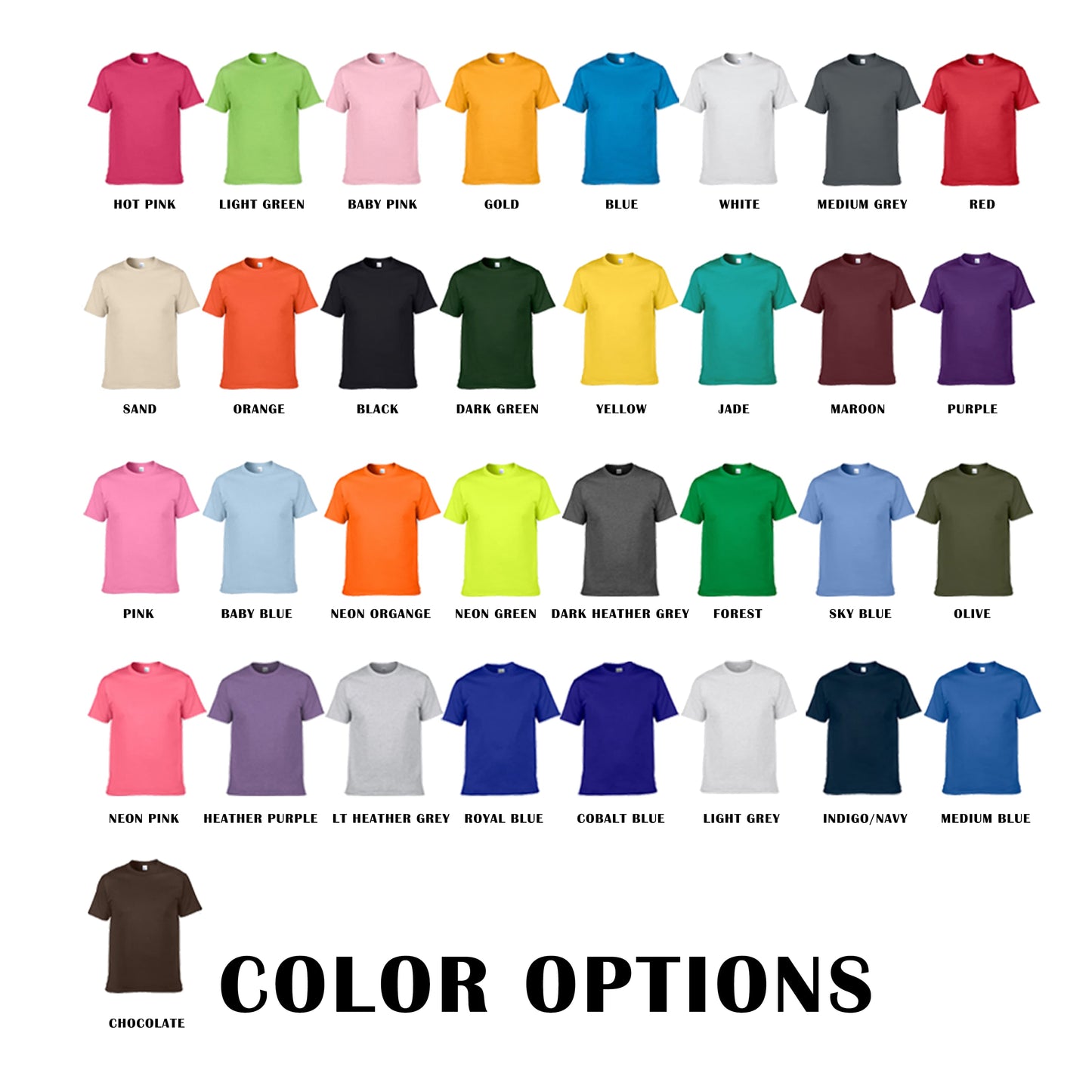 Wholesale Custom T-shirts-Unisex/180 GSM