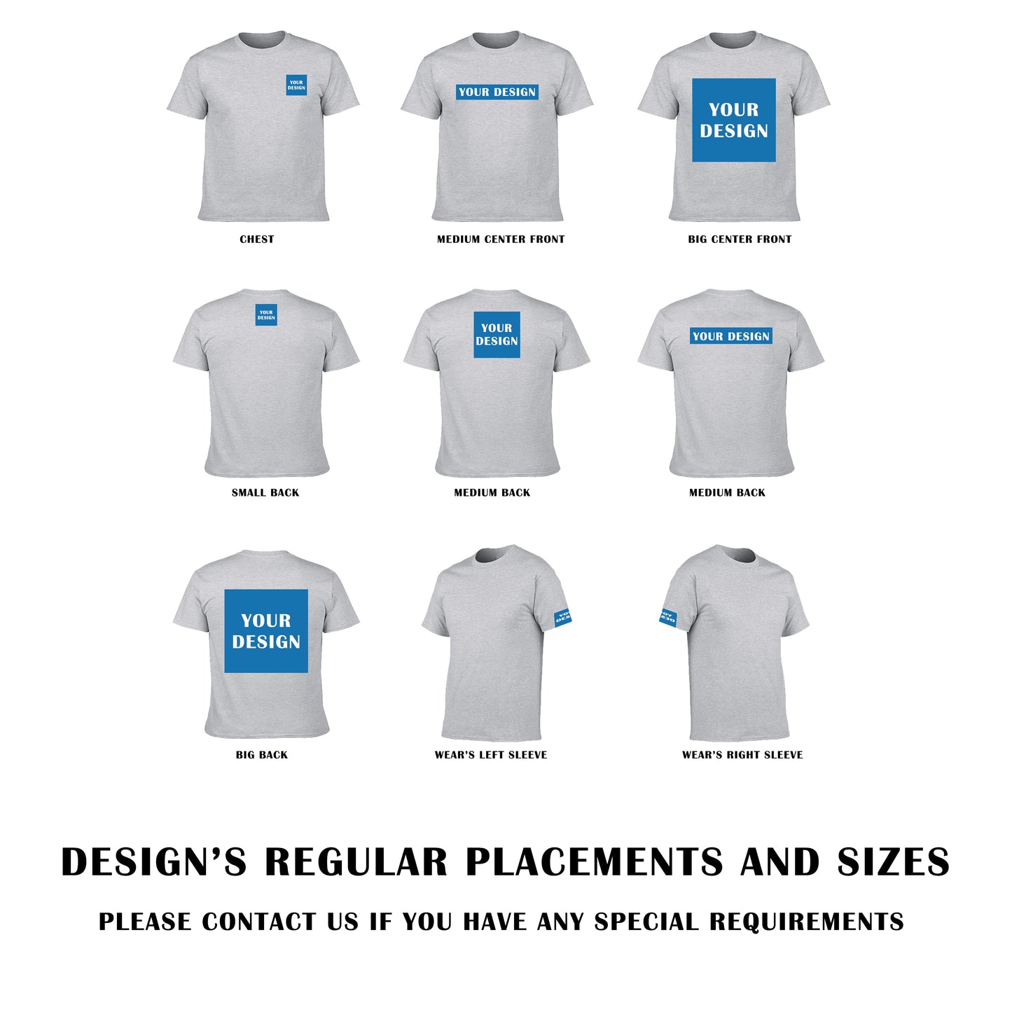 Wholesale Custom T-shirts-Unisex/100% Polyester/140 GSM
