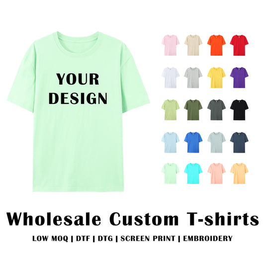 Wholesale Custom T-shirts-Unisex/180 GSM