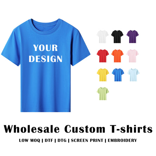 Wholesale Custom Youth T-shirts/180 GSM