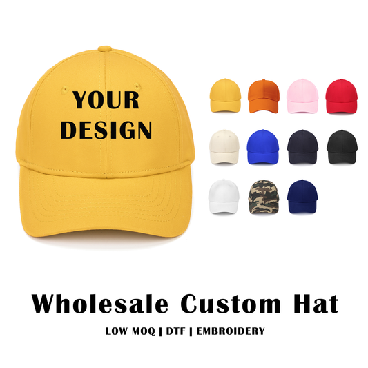 Wholesale Custom Baseball Hat/Cotton