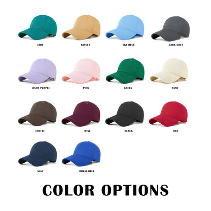 Wholesale Custom Soft Baseball Hat/Cotton
