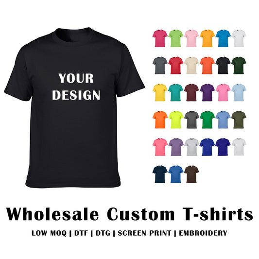 Wholesale Custom T-shirts-Unisex/180 GSM