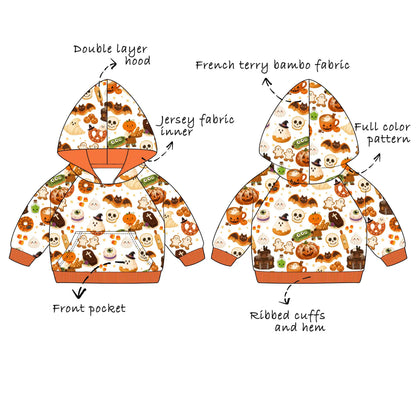 Custom Bamboo Cotton Blend French Terry Hoodie