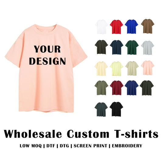 Wholesale Custom Oversize T-shirts/240 GSM