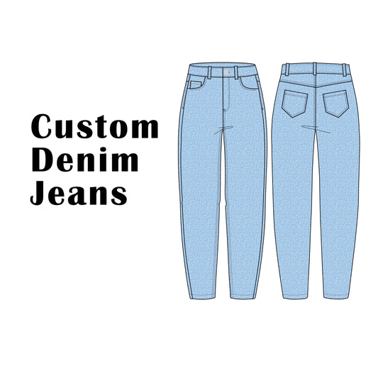 Custom Denim Mom Jeans